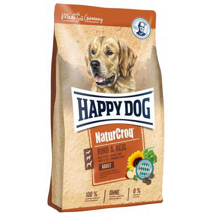 Happy Dog Xira Trofi Skulou NaturCroq Adult Beef 4kg